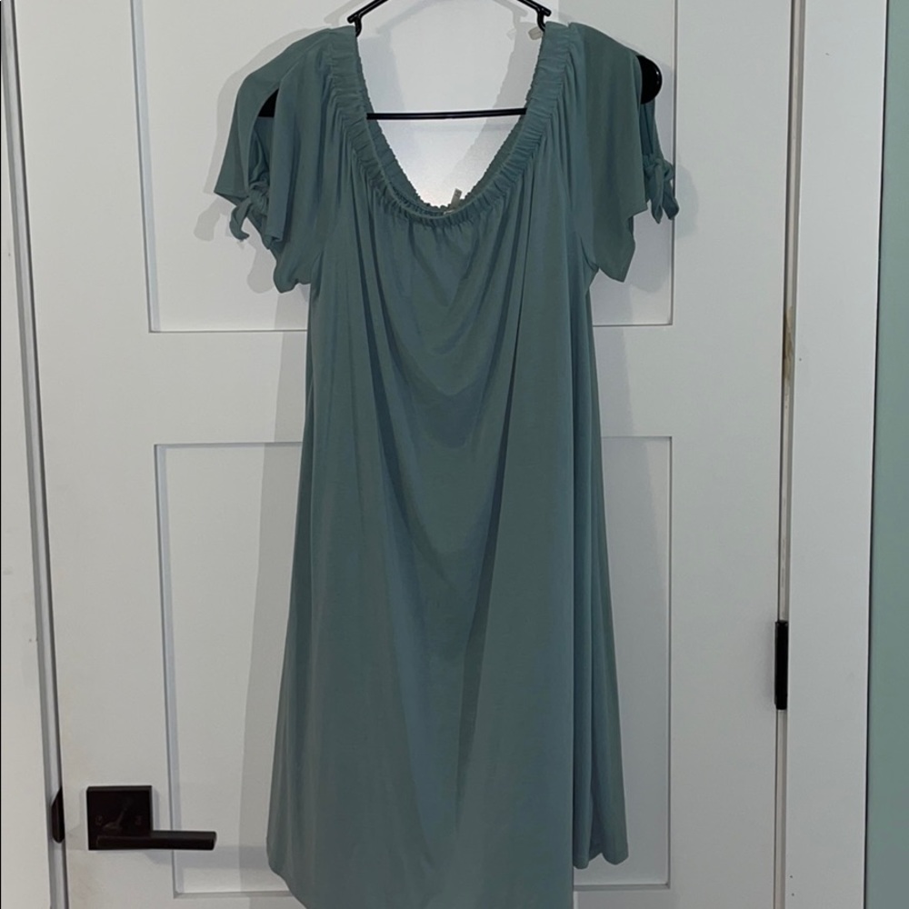 Off the shoulder dress